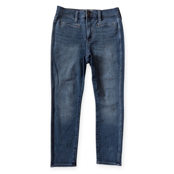 Madewell Roadtripper Jegging size 27P with Front Zipper Pocket Detail High Rise - Picture 3 of 12